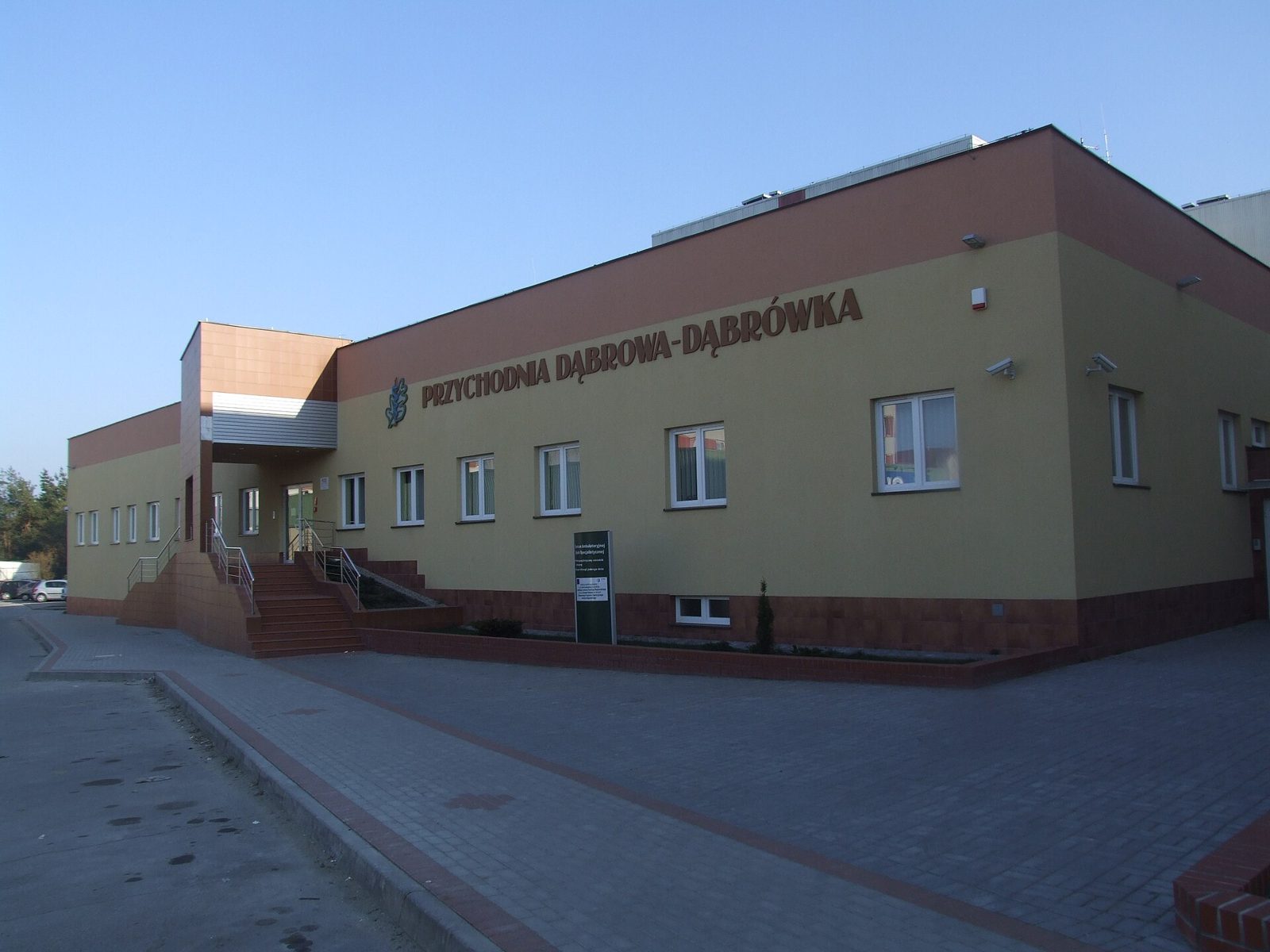 A primary care clinic building in Gdynia, Poland